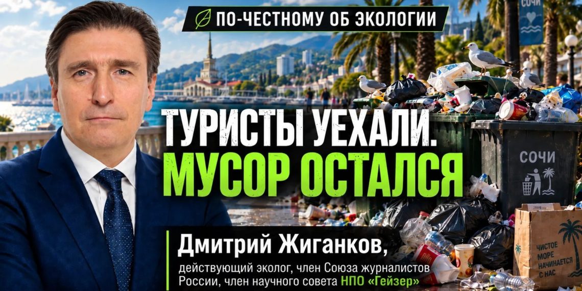 Туристы уехали. А мусор остался