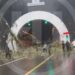 В Сочи дерево упало на выезде из тоннеля