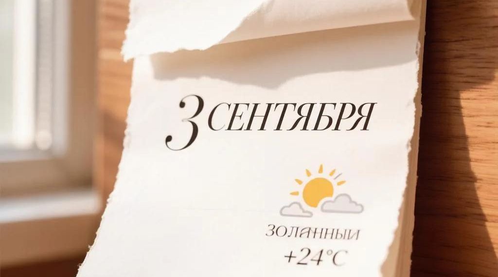 Переворачиваем календарь: погода на 3 сентября в Краснодарском крае