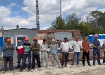 На стройке в Краснодаре задержали 29 мигрантов-нелегалов