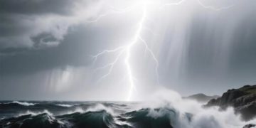 В Сочи вспыхнула молния рекордной силы: хватило бы для зарядки 150 тыс. айфонов
