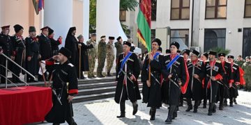 В Сочи казаки отметили 330-летие Кубанского казачьего войска