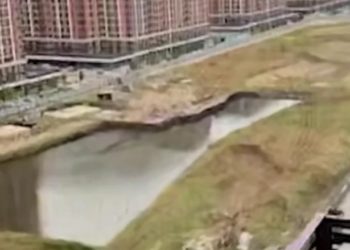 В краснодарском ЖК «Самолёт» появился водоём, но радоваться пока рано